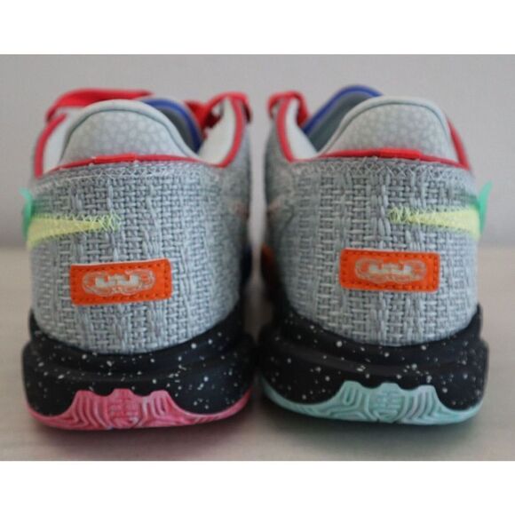 Nike DJ5423-002 Men's 5.5 Women's 7 Gray Multi LeBron 20 “Nike Lifer” Shoes - Picture 5 of 12